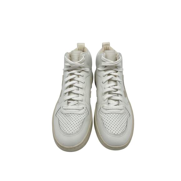 Veja 'V-15' White Leather Mid Sneaker Size 8 - Picture 4 of 6